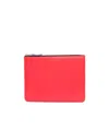 Comme Des Garçons Super Fluo Leather Line Wallet Accessories In Orange