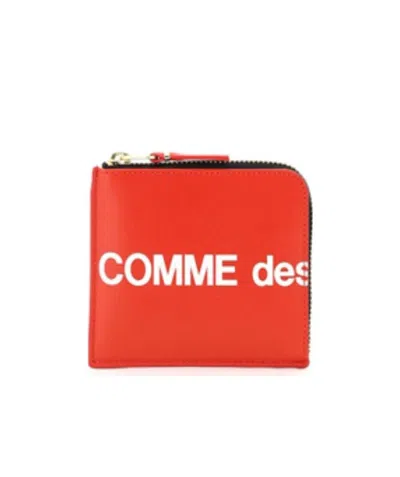 COMME DES GARÇONS LOGO ZIPPER WALLET