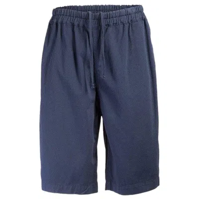 Pre-owned Comme Des Garçons Long Drawstring Shorts In Purple