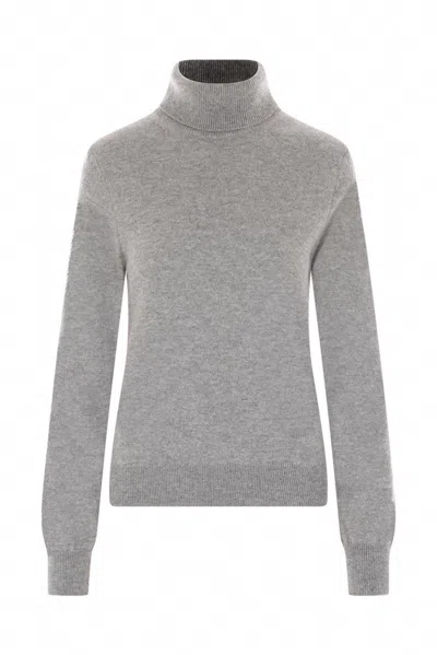 Comme Des Garçons Turtleneck Jumper In Grey