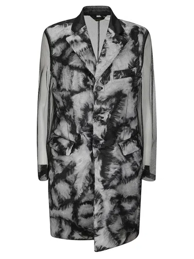 COMME DES GARÇONS LONG MULTILAYERED JACKET