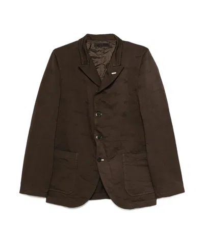 Comme Des Garçons Long Sleeve Blazer In Black