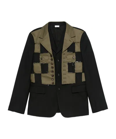 Comme Des Garçons Long Sleeve Blazer In Black