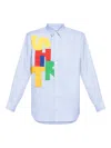 Comme Des Garçons Long Sleeve Shirt In Multi