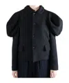 Comme Des Garçons Long Sleeve Casual Jacket In Black
