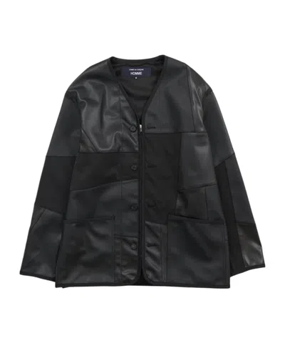 Comme Des Garçons Long Sleeve Jacket In Black