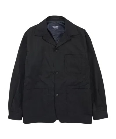 Comme Des Garçons Long Sleeve Jacket In Black