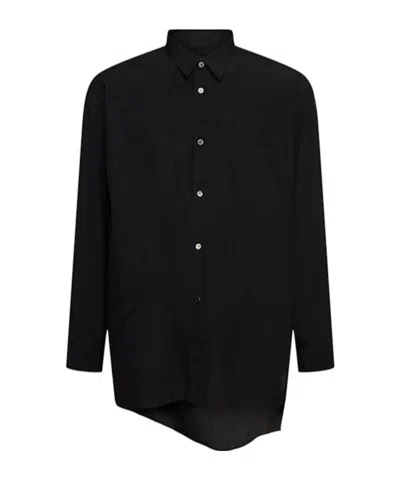 Comme Des Garçons Long Sleeve Shirt In Black