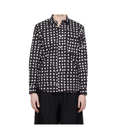 Comme Des Garçons Long Sleeve Shirt In Multi