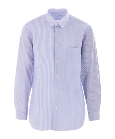 Comme Des Garçons Long Sleeve Shirt In Purple