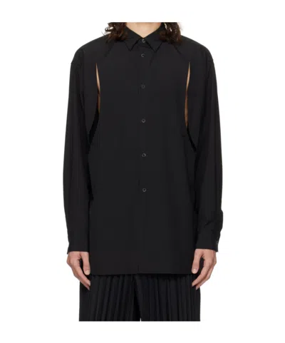 Comme Des Garçons Long Sleeve Shirt In Black