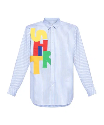 COMME DES GARÇONS COMME DES GARÇONS SHIRT PINSTRIPE SHIRT
