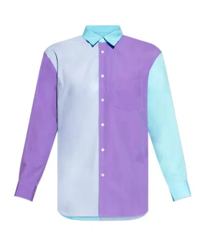 Comme Des Garçons Long Sleeve Shirt In Multi