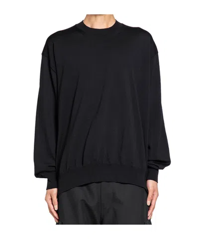Comme Des Garçons Long Sleeve Sweater In Black