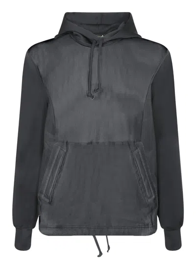 Comme Des Garçons Long Sleeve Sweatshirt In Black