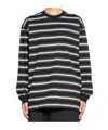 Comme Des Garçons Long Sleeve T-shirt In Black