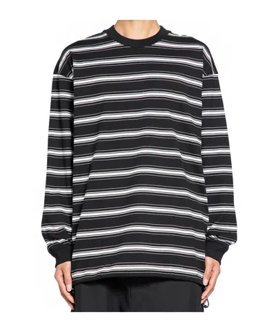 Comme Des Garçons Long Sleeve T-shirt In Black
