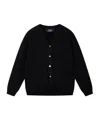 Comme Des Garçons Long-sleeved Cardigan In Black