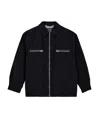 Comme Des Garçons Long-sleeved Casual Jacket In Black