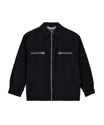 Comme Des Garçons Long-sleeved Casual Jacket In Black