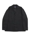 Comme Des Garçons Long-sleeved Casual Jacket In Black