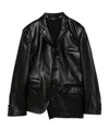 COMME DES GARÇONS COMME DES GARÇONS ASYMMETRIC BUTTONED JACKET
