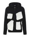 Comme Des Garçons Long-sleeved Casual Jacket In Black