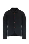 Comme Des Garçons Long-sleeved Casual Jacket In Multi
