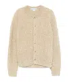 Comme Des Garçons Long-sleeved Knitted Cardigan