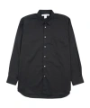 Comme Des Garçons Long-sleeved Shirt In Black