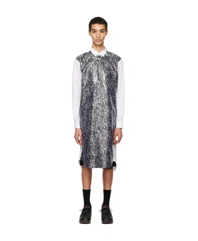 Comme Des Garçons Long-sleeved Shirt In Black