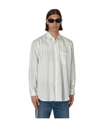 COMME DES GARÇONS COMME DES GARÇONS SHIRT STRIPED BUTTONED SHIRT