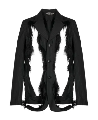 Comme Des Garçons Long-sleeved Suit Coat