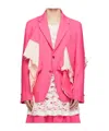 Comme Des Garçons Long-sleeved Suit Jacket