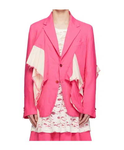 Comme Des Garçons Long-sleeved Suit Jacket