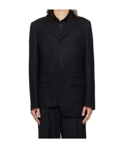 Comme Des Garçons Long-sleeved Suit Jacket