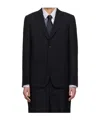 Comme Des Garçons Long-sleeved Suit Jacket In Black