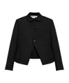 Comme Des Garçons Long Sleeved Suit Jacket In Black