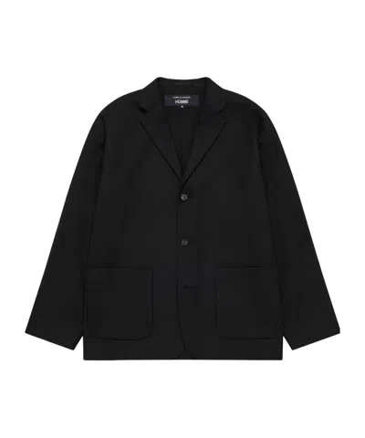Comme Des Garçons Long-sleeved Suit Jacket In Black