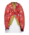 Comme Des Garçons Jackets In Red