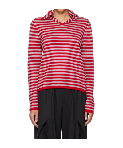 Comme Des Garçons Long-sleeved Sweater