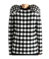 Comme Des Garçons Long-sleeved Sweater In Black
