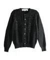 Comme Des Garçons Long-sleeved Sweater In Black