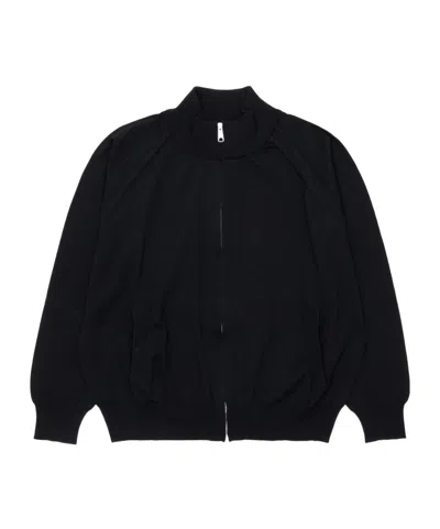 Comme Des Garçons Long-sleeved Sweater In Black