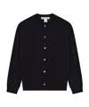 Comme Des Garçons Long-sleeved Sweater In Black