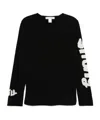 Comme Des Garçons Long-sleeved Sweater In Black