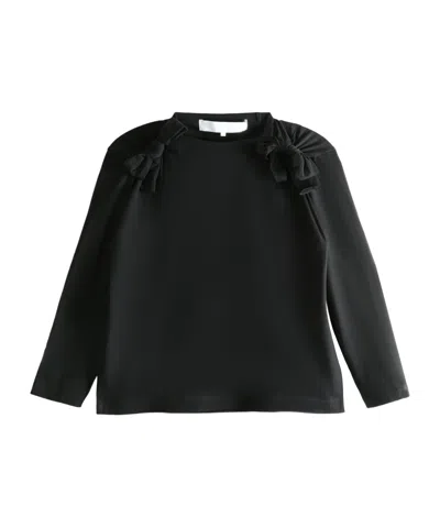 Comme Des Garçons Long-sleeved T-shirt In Black