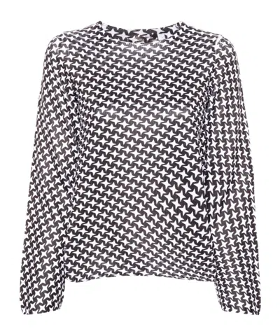 COMME DES GARÇONS LONG-SLEEVED TOP