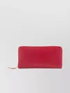 Comme Des Garçons Long Wallet With Compact Design And Gold Hardware
