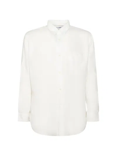 Comme Des Garçons Classic White Shirt With Pointed Collar